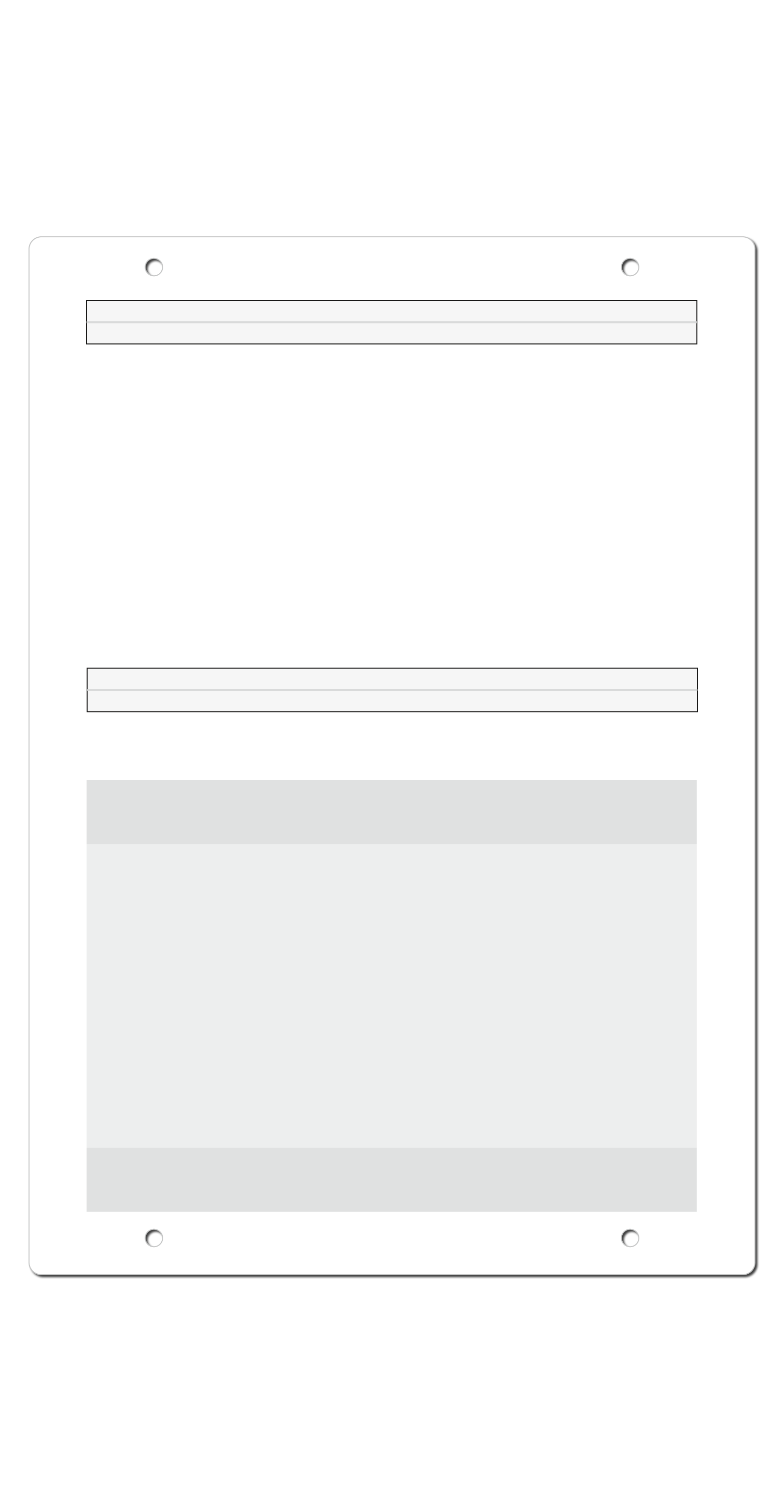 Getränkepreisdisplay "ClassicLine" abgerundet, Lochung unten, beidseitig