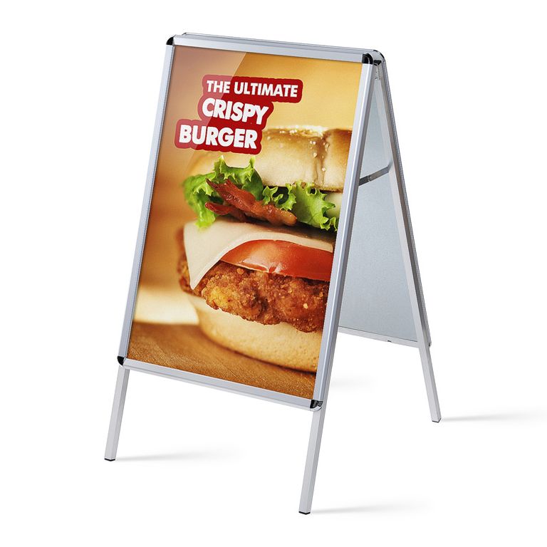 Kundenstopper CLASSIC DIN B1 70x100cm 32mm Profil