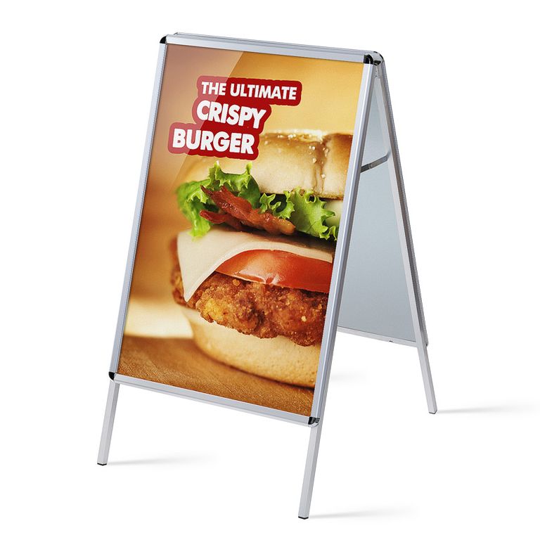 Kundenstopper CLASSIC DIN A0 32mm Profil