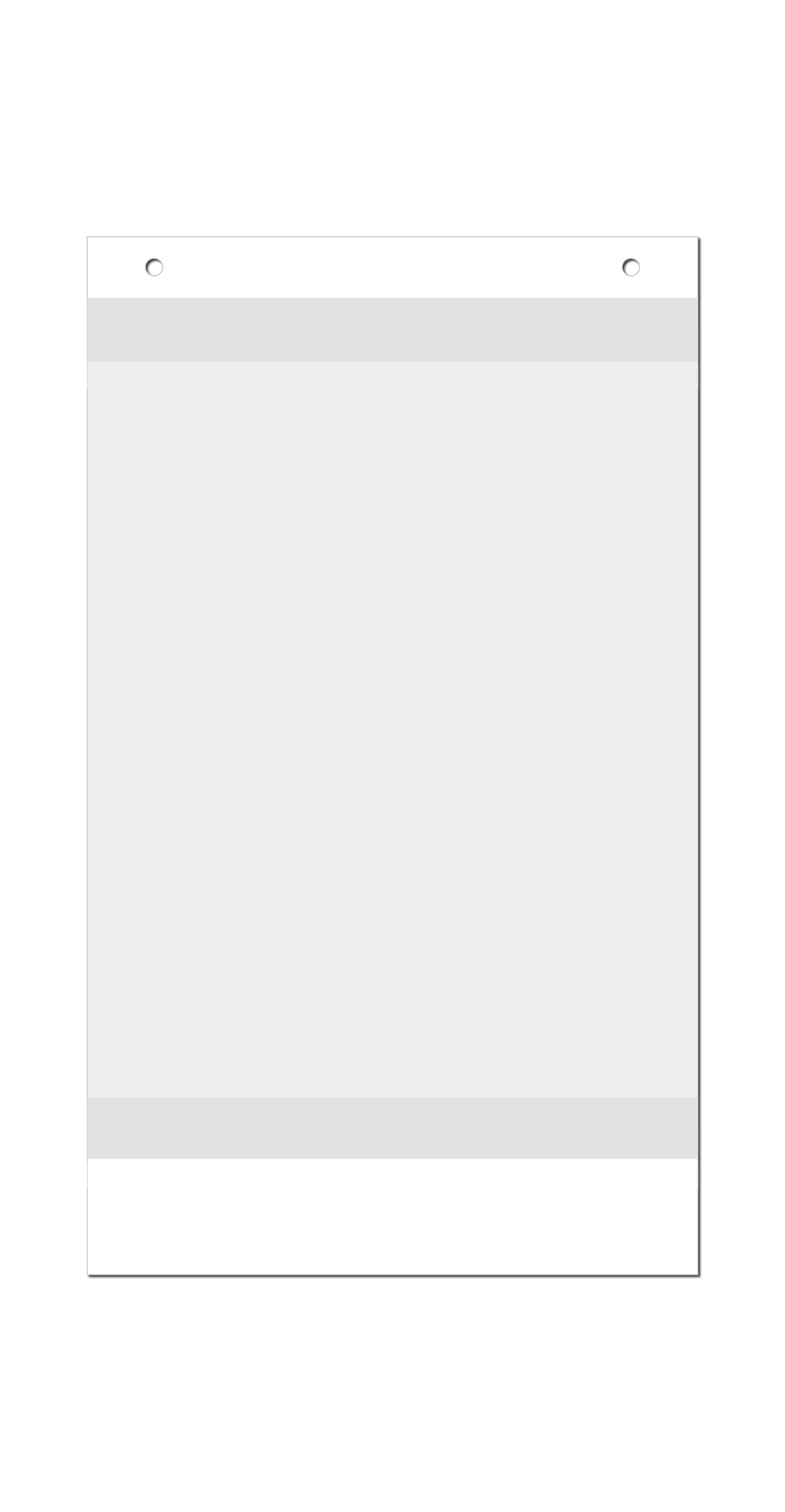 Getränkepreisdisplay "SlimLine" beidseitig