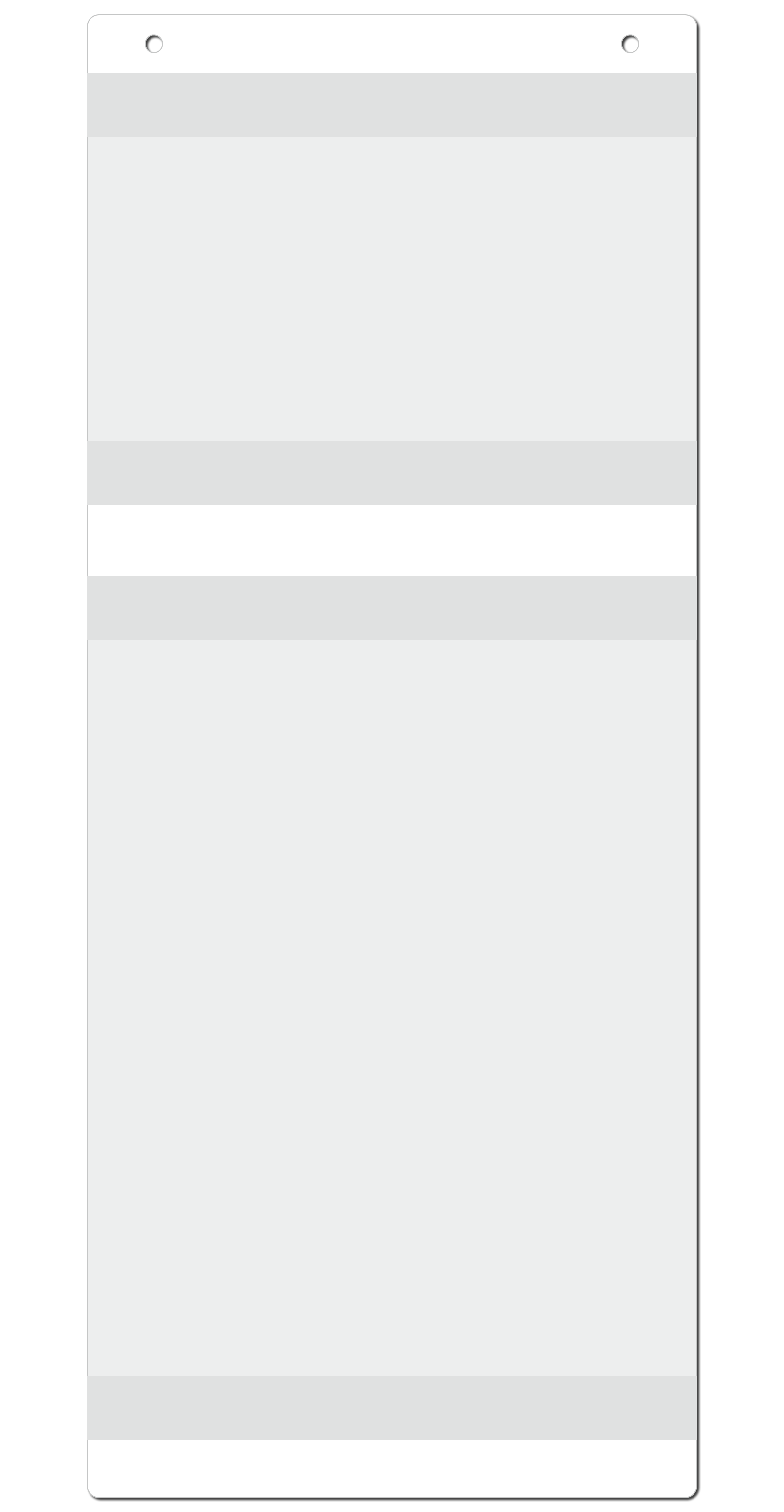 Getränkepreisdisplay "SlimLine" abgerundet, beidseitig