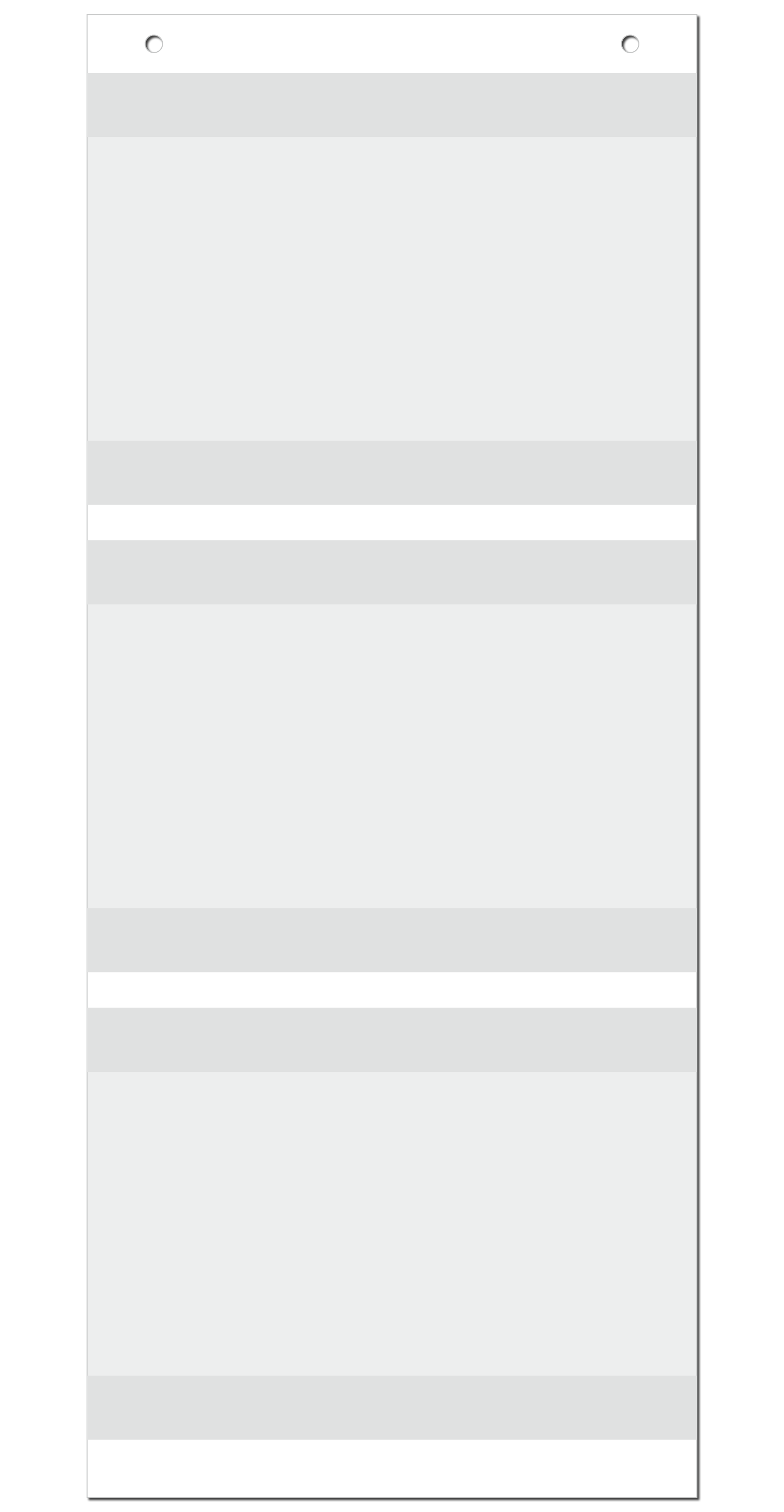 Getränkepreisdisplay "SlimLine" beidseitig